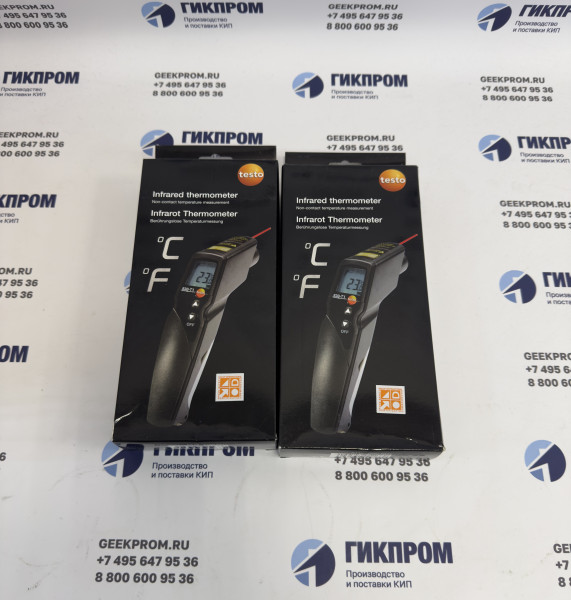 Testo 830-T1 (Т1) - Инфракрасный термометр с лазерным целеуказателем (оптика 10:1) (0560 8311)