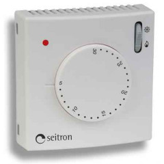 Seitron TAM014MI электромеханический комнатный термостат со световой индикацией и переключателем
