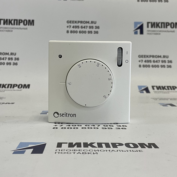 Seitron TAM013MI электромеханический комнатный термостат со световой индикацией.