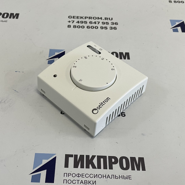 Seitron TAM013MI электромеханический комнатный термостат со световой индикацией.