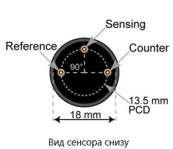 Сенсор электрохимический Alc-M-200 на этанол/метанол (C2H5OH, 0-200ppm)