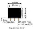 Сенсор электрохимический Alc-M-200 на этанол/метанол (C2H5OH, 0-200ppm)